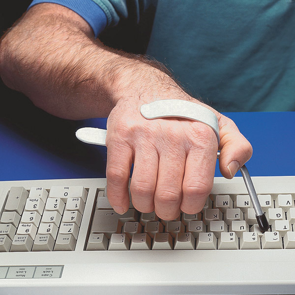 Typing splint
